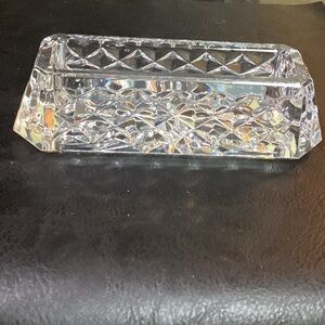 Waterford Westover Crystal Business Card Holder